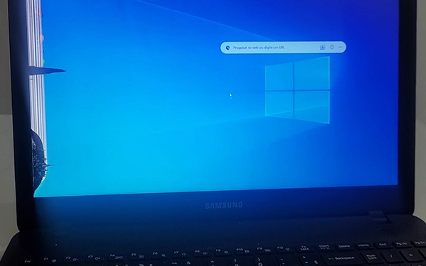 troca de tela de notebook